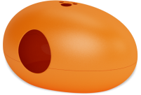 Maison de toilette / Niche Poopoopeedo - Orange